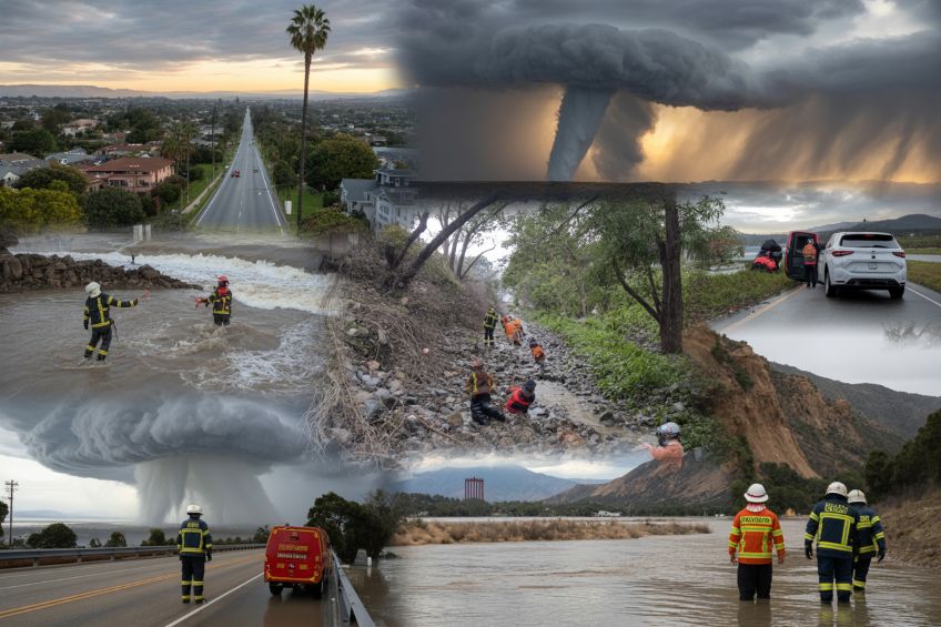 You are currently viewing New Weather And Travel Updates: Los Angeles Joins San Diego, Riverside, San Bernardino, and More in Facing Devastating Christmas Storm As Southern California Hit by Record Rainfall and Life-Threatening Floods! – Travel And Tour World