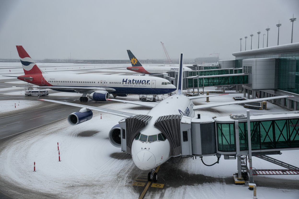 You are currently viewing London Airport Updates as Heavy Snow Hits UK: Heathrow, Gatwick, Stansted Flight Operations, Delays and Safety Warnings for Travellers – Travel And Tour World