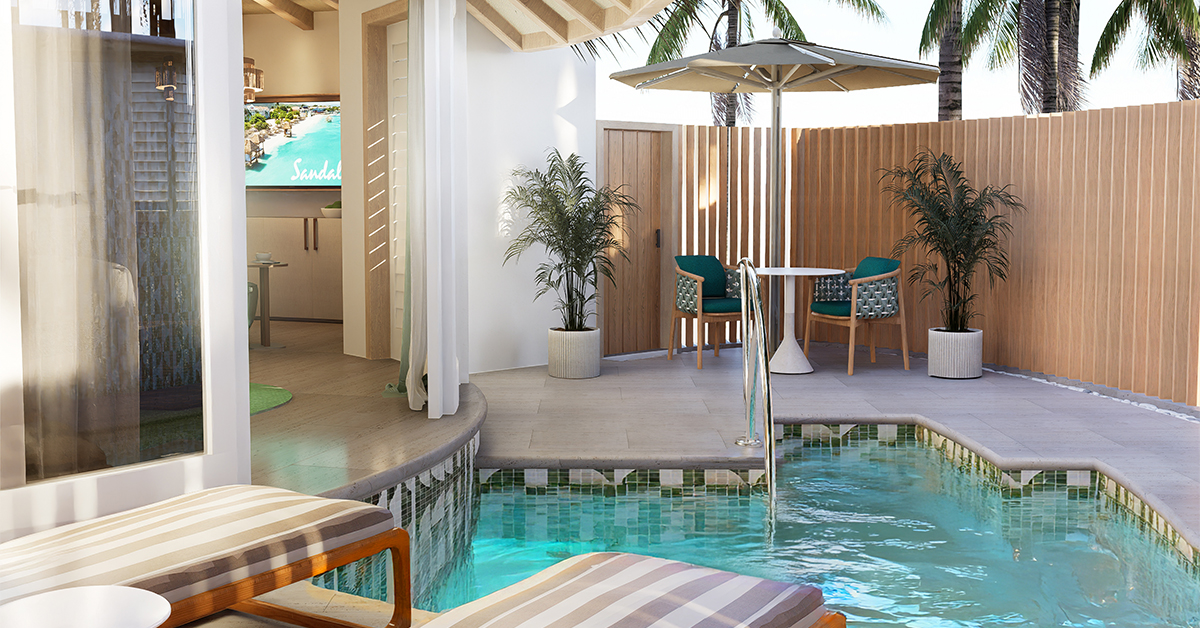 You are currently viewing Sandals’ Newest All-Inclusive Rooms in the Caribbean Have Private Pools, Rooftops, and Butlers — And Now They’re Bookable – Caribbean Journal