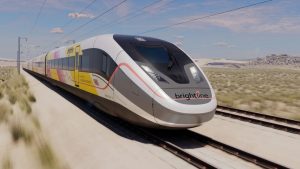 Read more about the article Good news for Gavin Newsom—the high-speed train between Los Angeles and Las Vegas now has a date – Blanquivioletas