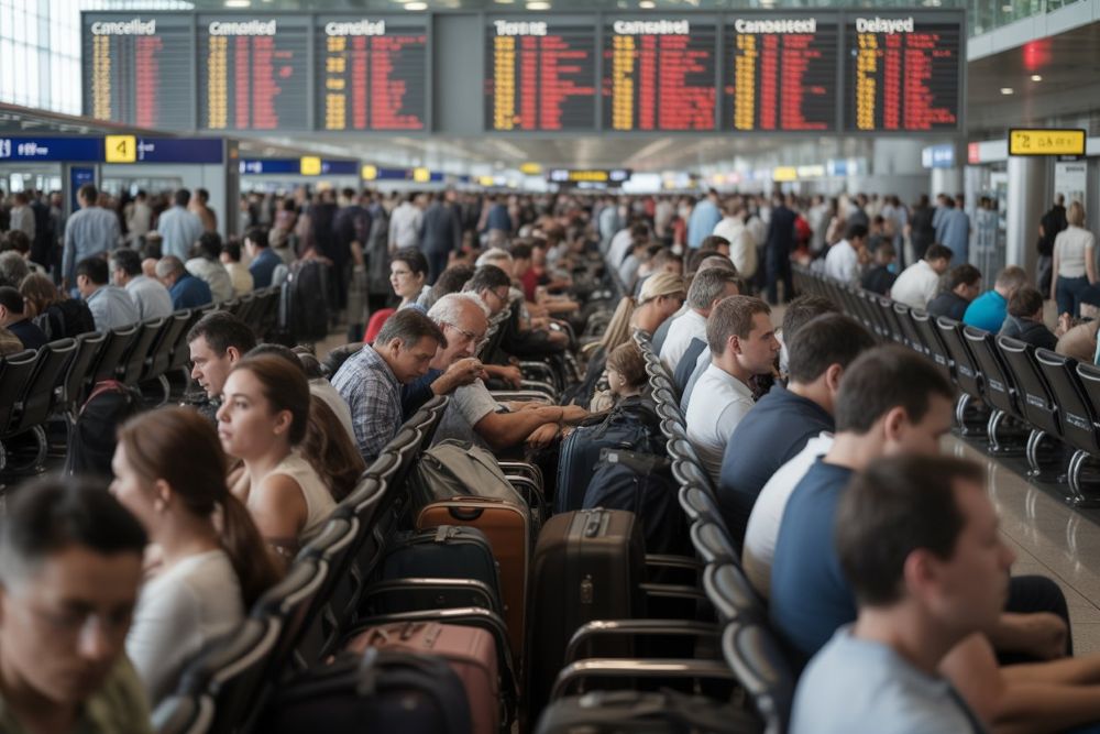 You are currently viewing Thousands of Travelers Stranded in US as Delta, Envoy, Hawaiian, American and More Airlines Report 235 Cancellations and 3,181 Delays in Charlotte, Philadelphia, Orlando, Boston, Seattle, and Los Angeles – Travel And Tour World