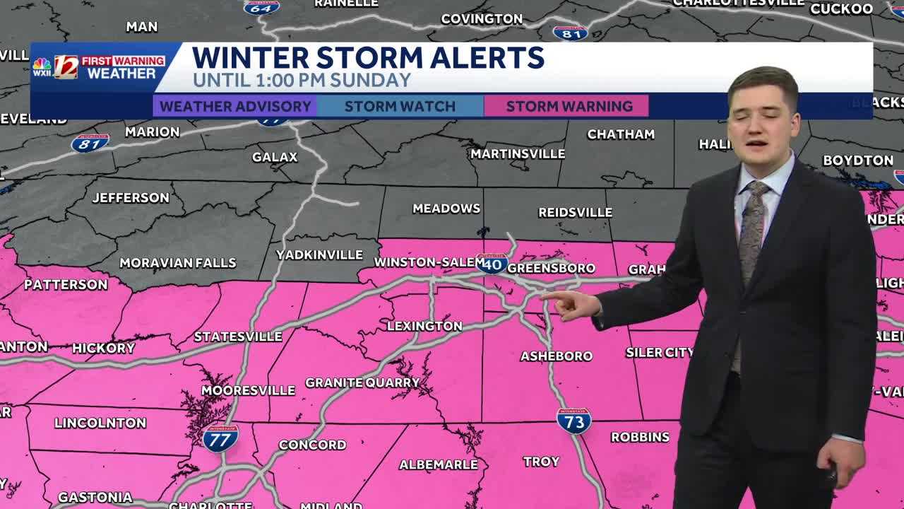 You are currently viewing Snow is falling in North Carolina | Winter storm warning and extreme cold alerts – WXII