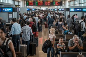 Read more about the article Hundreds of Passengers Left in Limbo at Toronto Pearson International Airport as 212 Flights Are Delayed and 13 Cancelled, Disrupting Air Canada, WestJet, Delta, and More Across Vancouver, Montreal, Calgary, New York, and London – Travel And Tour World