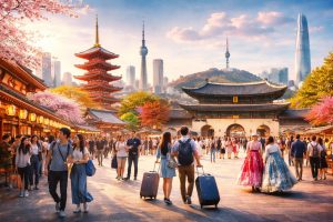 Read more about the article Japan and South Korea Break Tourism Records in 2025: How Air Connectivity and Cultural Trends Are Fueling the Explosive Growth in Travel – Travel And Tour World