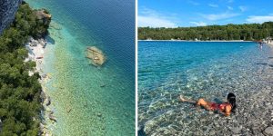 Read more about the article This little Ontario town with 'turquoise Caribbean-coloured waters' feels like another world – Narcity