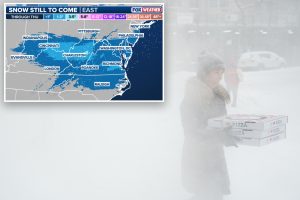 Read more about the article NYC could face more snow as Northeast, Mid-Atlantic brace for freezing cold temps – New York Post