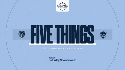 You are currently viewing Five Things presented by Compass Minerals: Sporting travels to face LA Galaxy | March 14, 2026 – Sporting Kansas City
