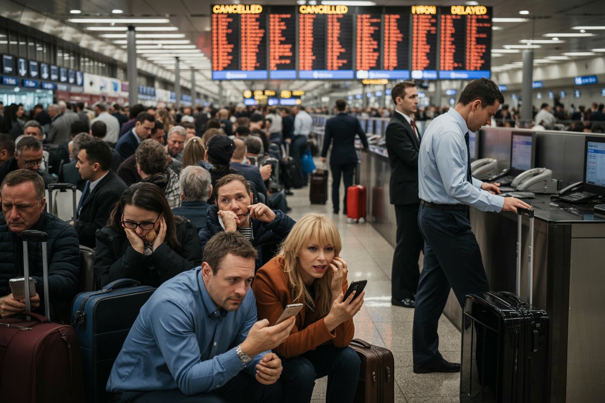 You are currently viewing Hundreds of Travelers Affected at Seattle-Tacoma International Airport as 193 Flights Are Delayed and 71 Canceled, Disrupting Travel for Passengers Heading to Destinations Including Los Angeles, San Francisco, New York, and Vancouver – Travel And Tour World