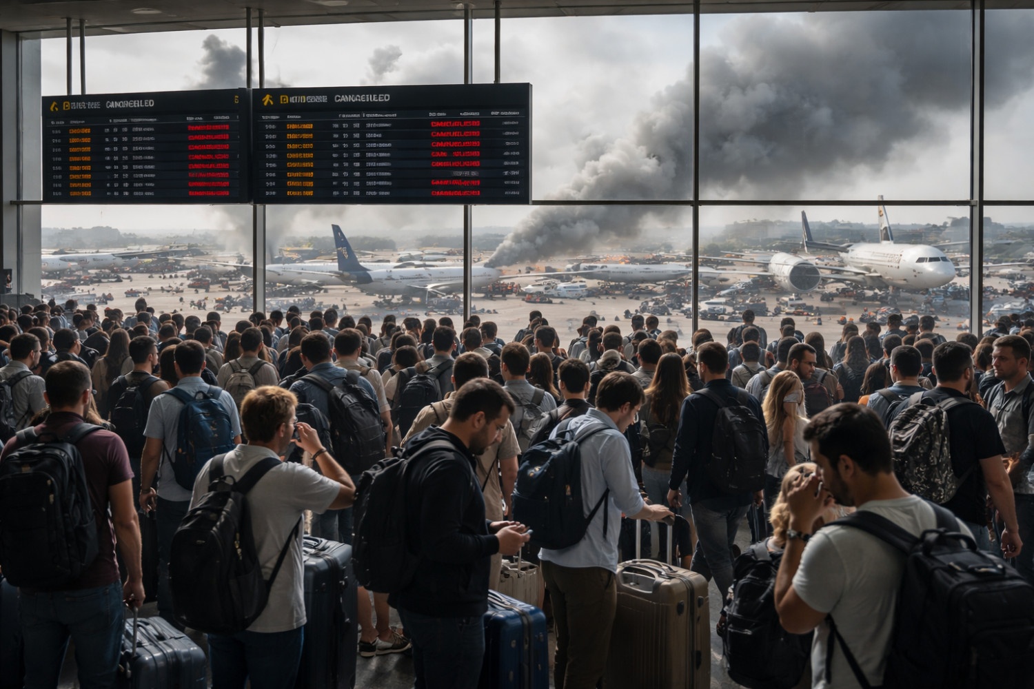 You are currently viewing The Global Aviation Crisis Caused by the Iran Conflict: What You Need to Know About Flight Cancellations and Delays! – Travel And Tour World