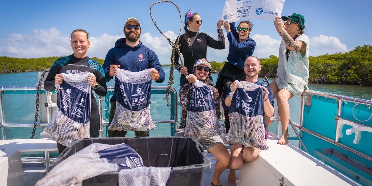 You are currently viewing Enabling Local Businesses in the Florida Keys to Support Cleaner Reefs – Stories From Hilton