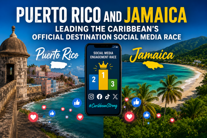 You are currently viewing Puerto Rico and Jamaica leading the Caribbean’s official destination social media race – Breaking Travel News