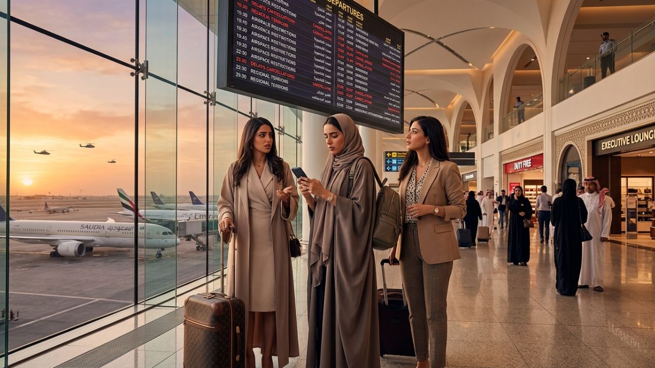 You are currently viewing Saudi Arabia and Gulf Nations Mobilize Over Looming Middle East Airspace Restrictions and Embassy Closures as Strike Fears Threaten Tourism Collapse: New Travel Alert – Nomad Lawyer