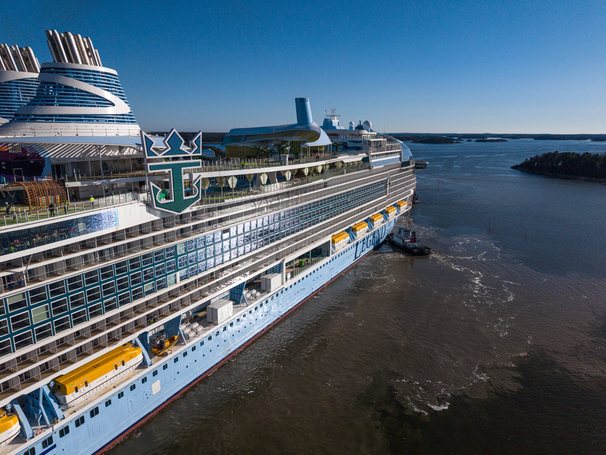 You are currently viewing Royal Caribbean Achieves Fresh Milestone as ‘Legend of the Seas’ Begins Sea Trials – ittn.ie