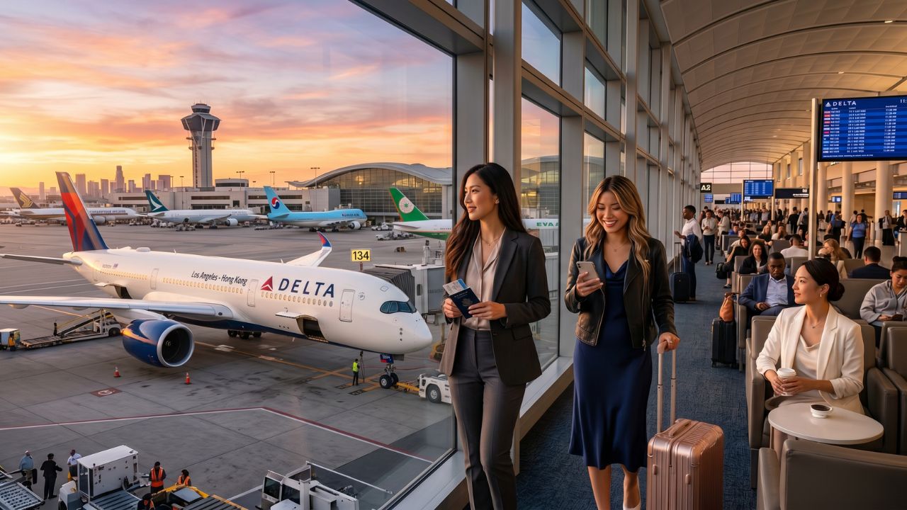 You are currently viewing Delta Air Lines Launches Direct Los Angeles to Hong Kong Route to Defeat Transpacific Travel Chaos, Shielding Passengers From Flight Cancellations and Severe Asian Airport Disruptions: Latest Airline News – Nomad Lawyer