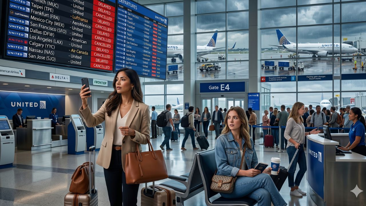 Read more about the article Texas Travel Chaos: 105 Massive Delays and Cancellations Paralyze Houston Bush Intercontinental Airport, Disrupting Flights to Germany, Canada, and Central America – Nomad Lawyer