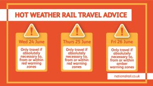 Read more about the article Network Rail extends advice for rail passengers to only travel if absolutely necessary in weather warning areas – Rail Business Daily