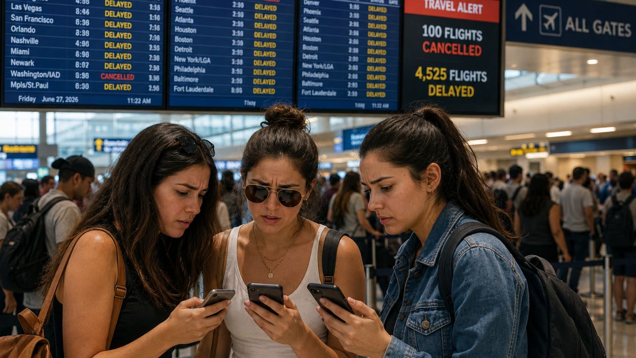 You are currently viewing Aviation Updates: Massive US Travel Chaos Triggers 4,525 Delays as Southwest, American, and United Airlines Buckle – Nomad Lawyer