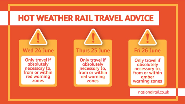 You are currently viewing Southeastern extends advice to avoid non essential travel as extreme heat continues across Kent and the South East – Southeastern