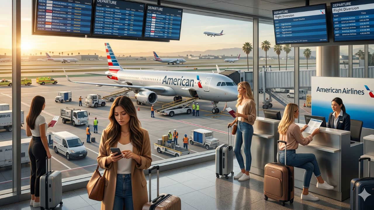 Read more about the article Breaking Airline News: Terrifying Mid-Flight Emergency Forces American Airlines Flight AA2465 into Massive Los Angeles Diversion – Nomad Lawyer